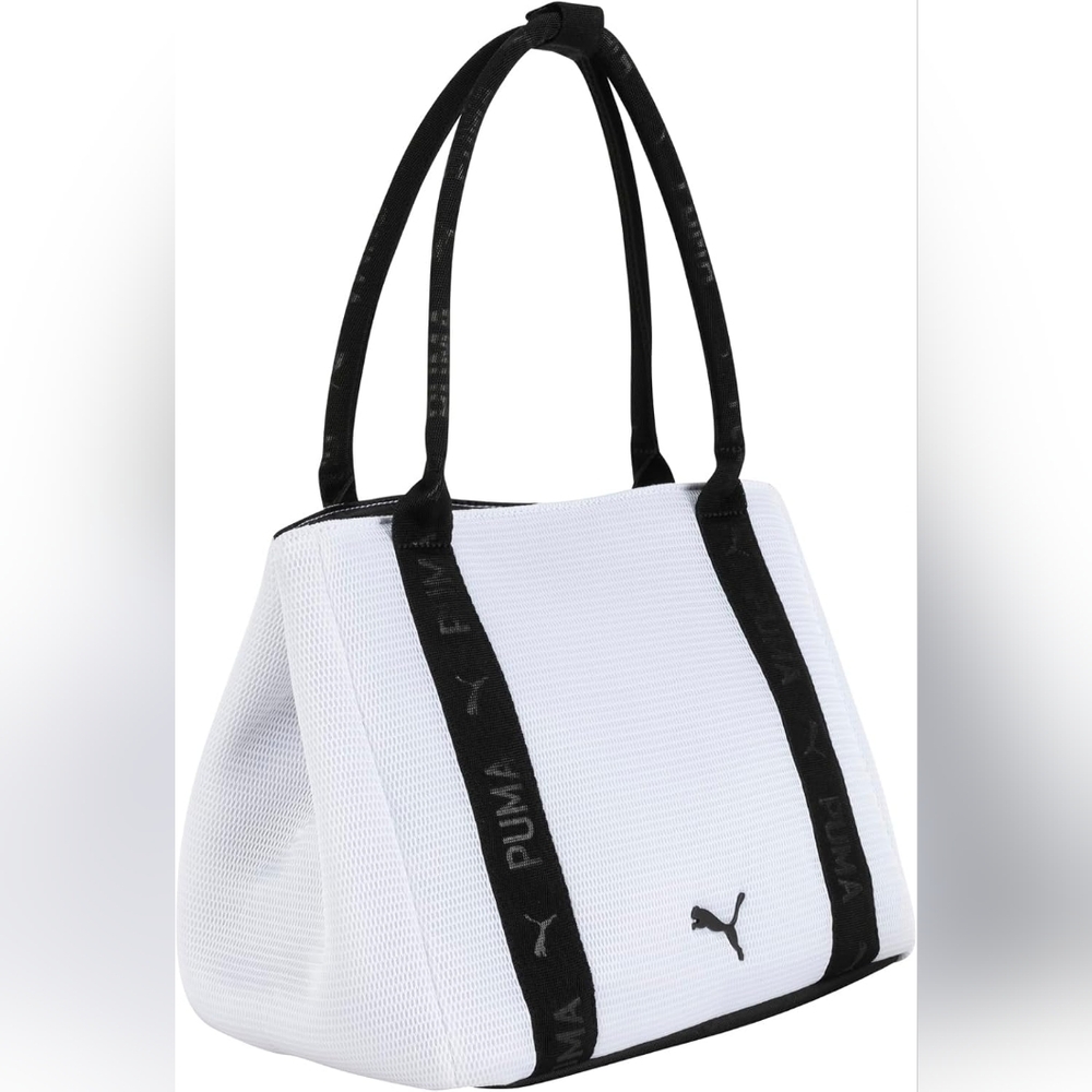 PUMA Evercat Up & Comer Tote, White